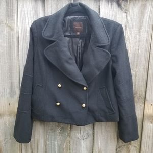 The Limited Cropped Pea Coat